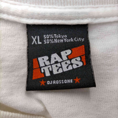 ラップティーズ RAP TEES プリント クルーネック 半袖Tシャツ メンズ JPN:XL
