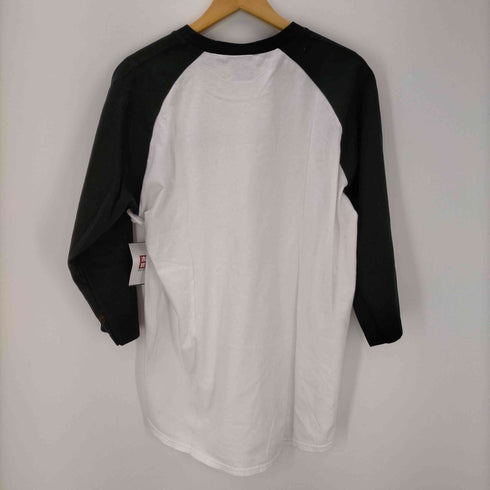 インターブリード INTERBREED クルーネック ラグラン ロングTシャツ メンズ import:L