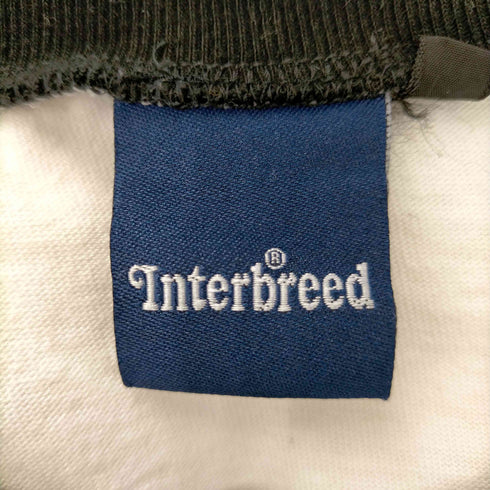 インターブリード INTERBREED クルーネック ラグラン ロングTシャツ メンズ import:L