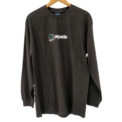 インターブリード INTERBREED 刺繍 クルーネック ロングTシャツ メンズ