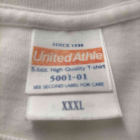 ユナイテッドアスレ UNITED ATHLE SATOSHI NAKAMOTO BLOCK CHAIN Tシャツ メンズ XXXL