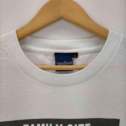 インターブリード INTERBREED DAILY STUFFS プリント クルーネック半袖Tシャツ メンズ JPN:L
