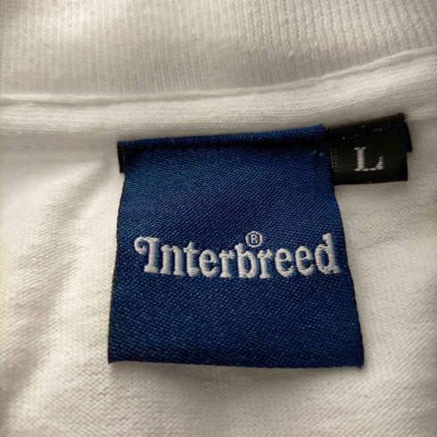 インターブリード INTERBREED DAILY STUFFS プリント クルーネック半袖Tシャツ メンズ JPN:L