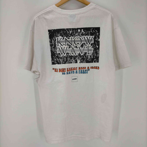 ノーウェーブ KNOW WAVE 両面プリントTシャツ メンズ import:L