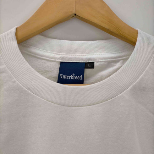 インターブリード INTERBREED プリント クルーネック ロングTシャツ メンズ JPN:L