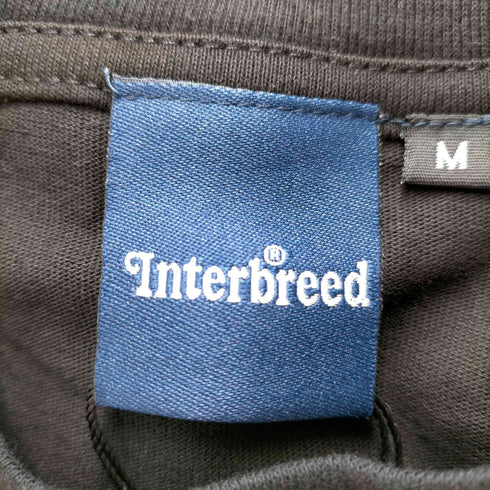 インターブリード INTERBREED プリント ステッチデザイン 半袖Tシャツ メンズ JPN:M