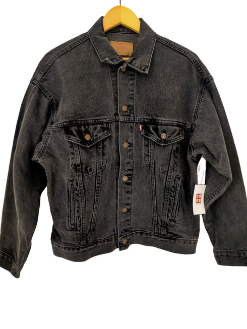 リーバイス Levis 90S 70507-0270 後染め ブラックデニムジャケット メンズ import:M