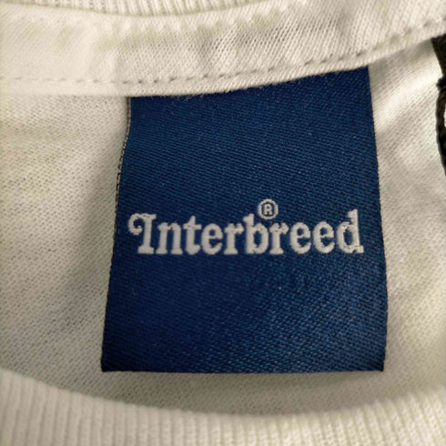 インターブリード INTERBREED バックプリント クルーネックTシャツ メンズ JPN:L