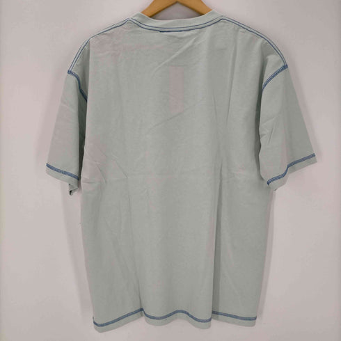 インターブリード INTERBREED プリント ステッチデザイン クルーネック 半袖Tシャツ メンズ JPN:M