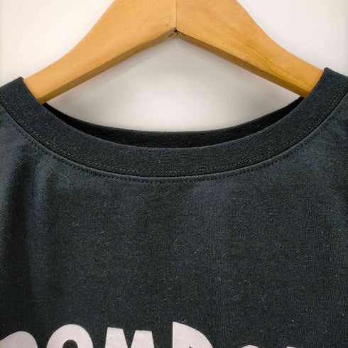 コーエン coen コラボ 袖 フロント プリントデザイン クルーネック ロングTシャツ メンズ JPN:L