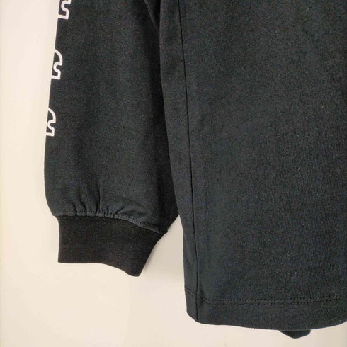 コーエン coen コラボ 袖 フロント プリントデザイン クルーネック ロングTシャツ メンズ JPN:L