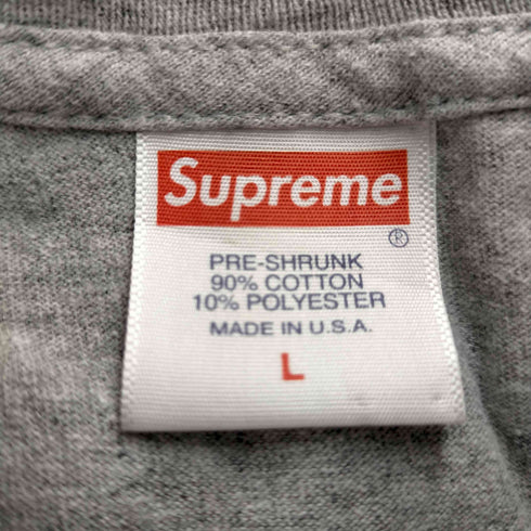 シュプリーム Supreme 無地 クルーネック 半袖Tシャツ メンズ import:L