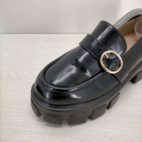 オリーブデオリーブ OLIVE des OLIVE ボリュームソールローファー レディース JPN:L