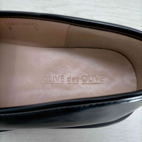 オリーブデオリーブ OLIVE des OLIVE ボリュームソールローファー レディース JPN:L
