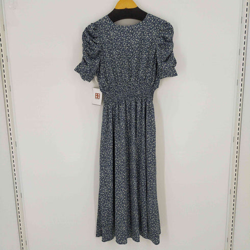 ワンウェイ one way 花柄パワショル半袖ワンピース レディース