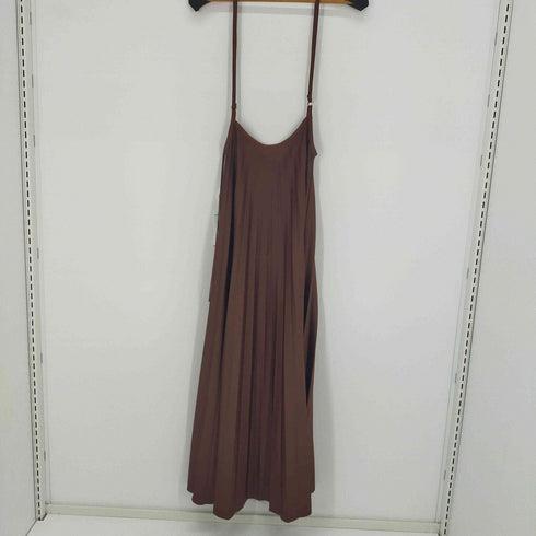 ザラ ZARA サテンプリーツキャミワンピース レディース XS-S