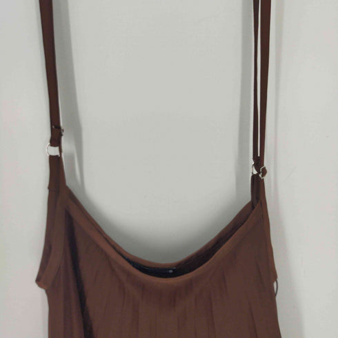 ザラ ZARA サテンプリーツキャミワンピース レディース XS-S