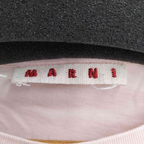マルニ MARNI ワンポイントロゴ刺繍 S/S Tシャツ レディース EUR:46
