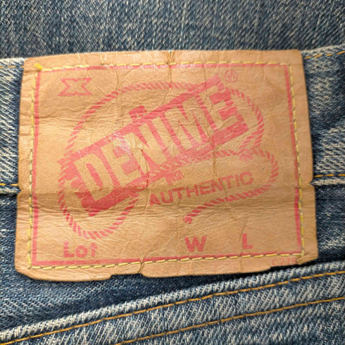 ドゥニーム Denime ボタンフライ デニムパンツ メンズ