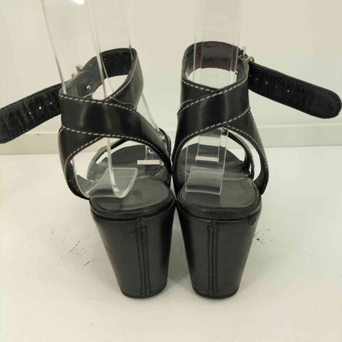 サルヴァトーレフェラガモ Salvatore Ferragamo ガンチーニ アンクルストラップ レザーサンダル レディース 5 1/2