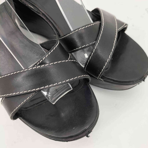 サルヴァトーレフェラガモ Salvatore Ferragamo ガンチーニ アンクルストラップ レザーサンダル レディース 5 1/2