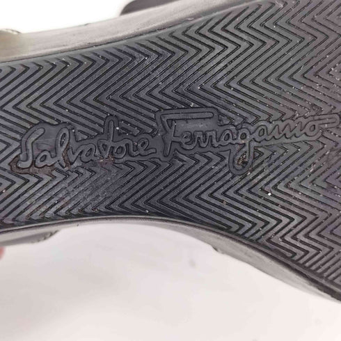 サルヴァトーレフェラガモ Salvatore Ferragamo ガンチーニ アンクルストラップ レザーサンダル レディース 5 1/2