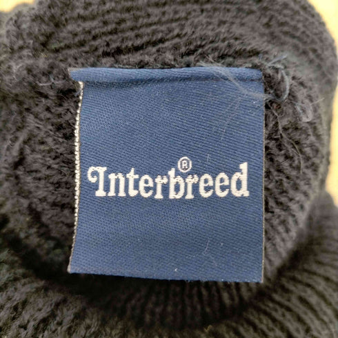 インターブリード INTERBREED 刺繍 ニット帽 メンズ