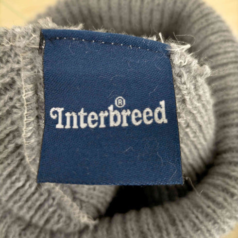 インターブリード INTERBREED 刺繍 ニット帽 メンズ