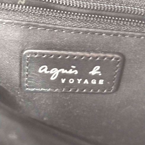 アニエスベーボヤージュ agnes b. VOYAGE カウレザー ショルダーバッグ レディース