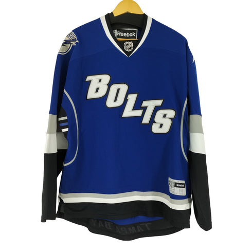 エヌエイチエル NHL フロントチームロゴ L/S ホッケーシャツ BOLTS メンズ import:M