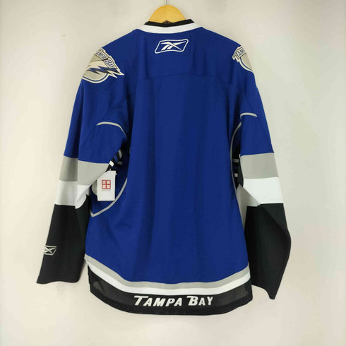 エヌエイチエル NHL フロントチームロゴ L/S ホッケーシャツ BOLTS メンズ import:M