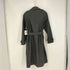 ザラ ZARA DISTRESSED FAUX LEATHER TRENCH COAT フェイクレザートレンチコート レディース import:L