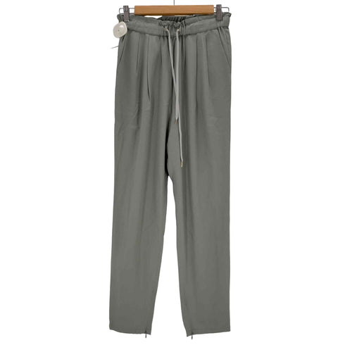 グリーンレーベルリラクシング GREEN LABEL RELAXING CFC T/R ドロスト タック テーパード パンツ レディース JPN:38