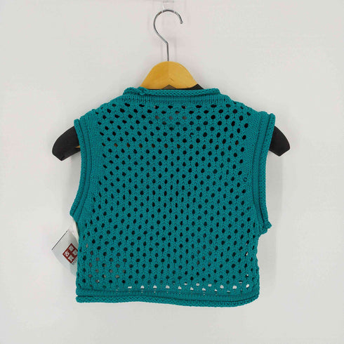 ザラ ZARA クロップド ノースリーブニット レイヤード レディース import:S