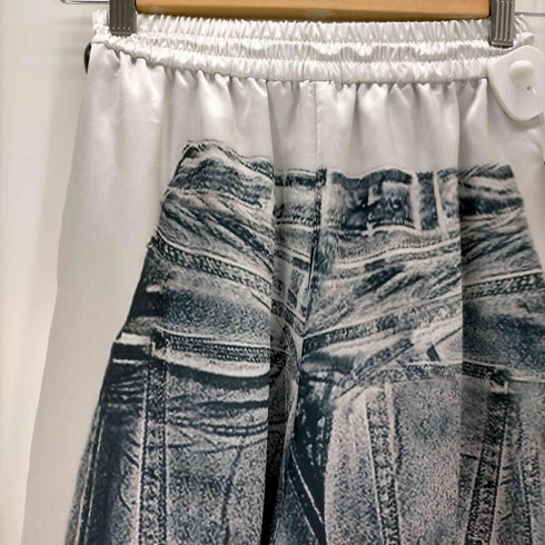 プランクプロジェクト PRANK PROJECT Denim Printed Easy Pants レディース 38