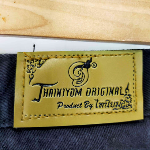 ダメージ加工デニムショートスカート レディース ONE SIZE