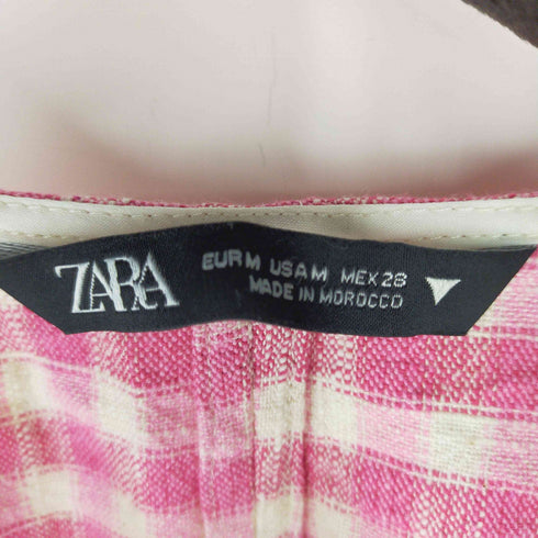 ザラ ZARA 前空き クロップドジャケット レディース import:M