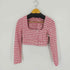 ザラ ZARA 前空き クロップドジャケット レディース import:M