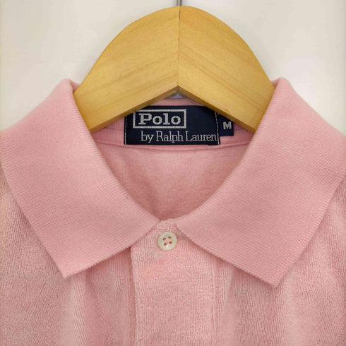 ポロバイラルフローレン Polo by RALPH LAUREN ポニー刺繍 パイル地 ポロシャツ メンズ JPN:M