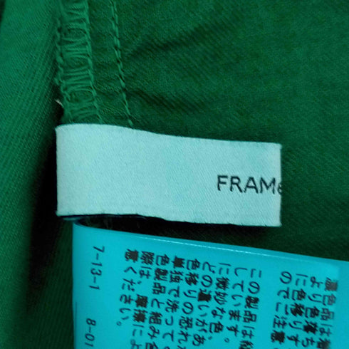 フレームワーク FRAMeWORK コットンリネンストレートパンツ レディース 40