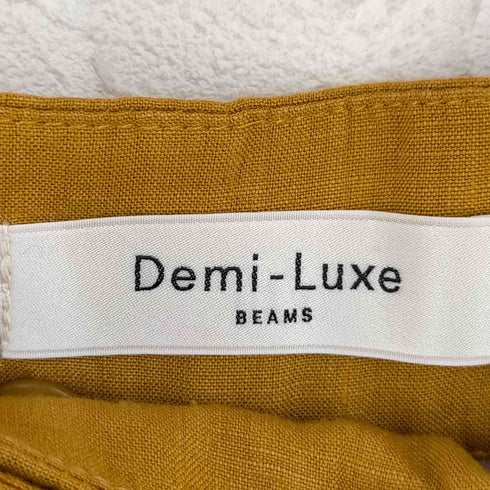 デミルクスビームス Demi-Luxe BEAMS リネン ショートパンツ レディース JPN:38