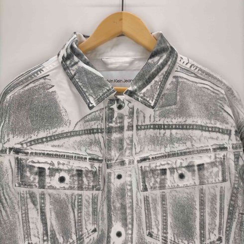 カルバンクラインジーンズ Calvin Klein Jeans ボクシーデニムジャケット メンズ JPN:M