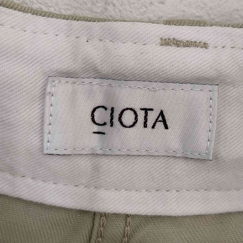 シオタ CIOTA スビンコットンウエポンチノパンツ メンズ 5