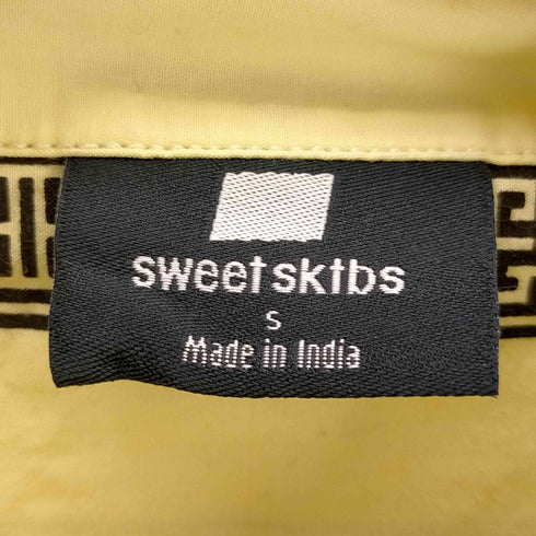 スウィートスケートボード SWEET SKTBS Shirt - Sweet Holiday Yellow メンズ JPN:S