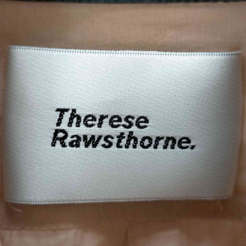 therese rawsthorne コットンシルク混防 比翼シア―シャツ レディース 8