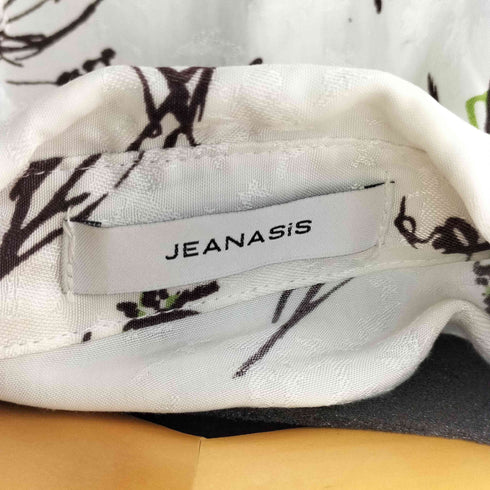 ジーナシス JEANASIS クサキガラロングフレアワンピース レディース FREE
