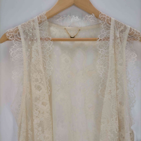 Ravissant Laviere ペーパーリバーレース ロングジレ レディース 38