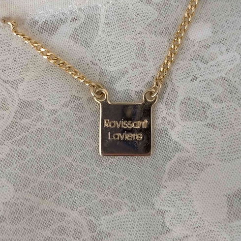 Ravissant Laviere ペーパーリバーレース ロングジレ レディース 38