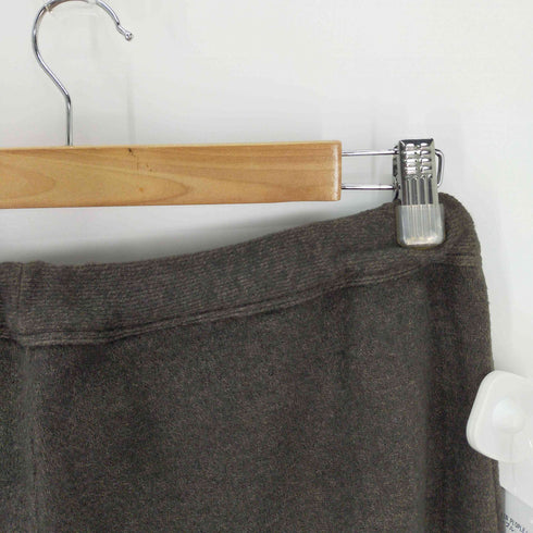 プレインピープル PLAIN PEOPLE ウール混スウェットワイドパンツ レディース 4