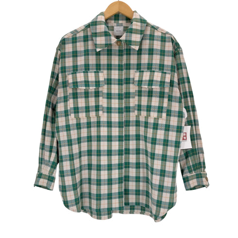 スピックアンドスパン Spick and Span チェックCPOシャツ レディース FREE